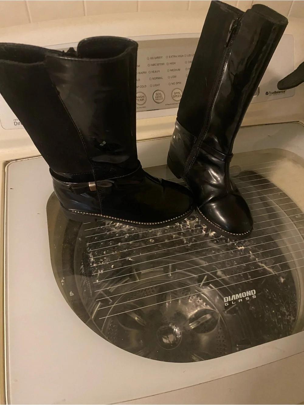 Black Patent Leather Ankle Boots - Stylish Women's Boot
